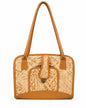 GENORA INDIA Premium Woven Tote Bag for Women – Stylish Handcrafted Straw & Rattan Shoulder Bag